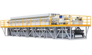 Conveyor Integrated Filter Press